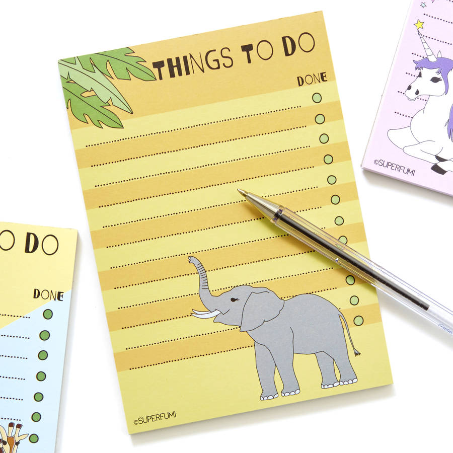 magnetic-things-to-do-list-pad-with-elephant-by-superfumi