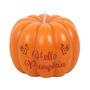 Hello Pumpkin Shaped Candle, thumbnail 2 of 2