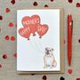 Personalised British Bulldog Happy Mother's Day Card, thumbnail 1 of 3