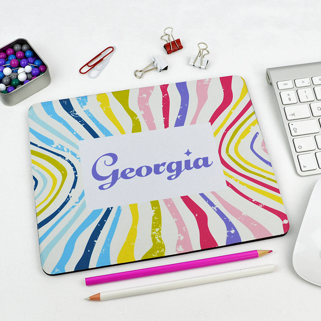 Personalised Abstract Mouse Mat