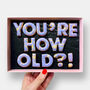 You're How Old?! Letterbox Cookies, thumbnail 1 of 7
