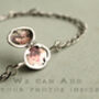 Silver Personalized Locket Bracelet, thumbnail 3 of 9