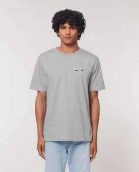 Custom Coordinates, 100% Organic Cotton, Men's T Shirt, 5 of 8