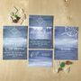 Nautical Watercolour Wash Wedding Invitations, thumbnail 1 of 3