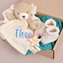 New Baby Gift Set With Teddy Comforter And Bootees, thumbnail 1 of 7