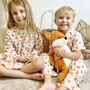 Boys Cotton Collared Fox Pyjama Set, thumbnail 4 of 6