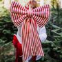 Decorative Hanging Fabric Door Bow, thumbnail 4 of 12