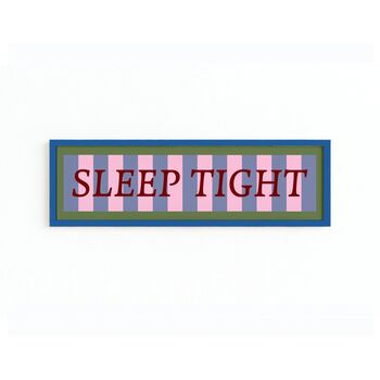 Sleep Tight Panoramic Framed Print, 11 of 12