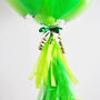 Personalised Green Clear Bubble Balloon, thumbnail 2 of 4