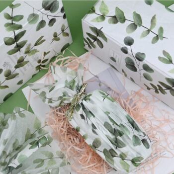 Eucalyptus Design Tissue Gift Wrap, 3 of 3