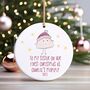 To My Sister On Her First Christmas As A Mummy Decoration, thumbnail 1 of 3