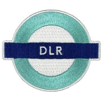 Transport For London Dlr Line Sew On Patch, 2 of 2