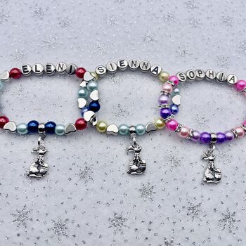 Personalised Easter Bunny Bracelet, 9 of 12