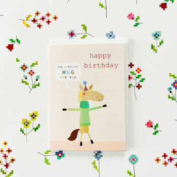 Horse Happy Birthday Card, 3 of 4
