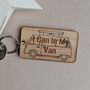 'I Can In My Van' Wooden Keyring, thumbnail 1 of 2