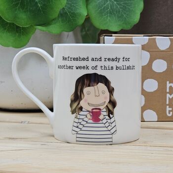 'Refreshed And Ready' Mug, 2 of 2