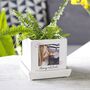 Personalised Photo Mini Cube Plant Pot For Mum, thumbnail 2 of 8