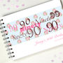 Personalised 90th Birthday Guest Book, thumbnail 6 of 10