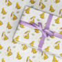 Moon Hare Wrapping Paper Roll Or Folded, thumbnail 2 of 5