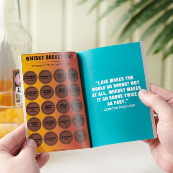 Personalised Pocket Whisky Tasting Notebook, 6 of 7