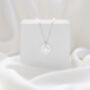 Sterling Silver Hope Signature Cross Childs Necklace, thumbnail 1 of 4