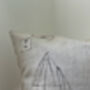Twin Vessels Ii | Collage Linen Cushion, thumbnail 4 of 6