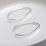Sterling Silver Urban Shield Drop Earrings, thumbnail 8 of 10