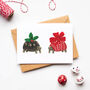 Christmas Tortoise Christmas Cards, thumbnail 5 of 11