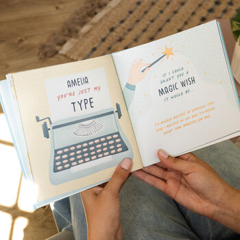 Personalised 'I Made A Book About You' Friendship Book, 2 of 12