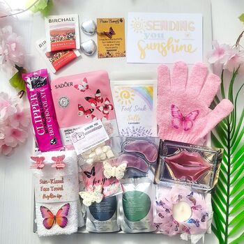 Sending Butterfly Sunshine | Birthday Pamper Hamper, 3 of 12
