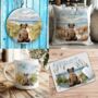 Personalised Boxer Dog Beach Walk Collection, thumbnail 1 of 7