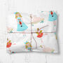 Childrens Girls Christmas Wrapping Paper Nutcracker, thumbnail 2 of 3