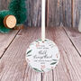 Personalised First Xmas New Home Ceramic Ornament, thumbnail 4 of 7