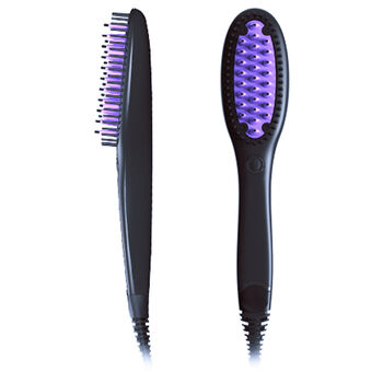 Heated Hair Straightening Brush, 2 of 7