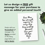 Personalised Custom Typography Print Christmas Gift, thumbnail 4 of 6