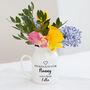 Personalised 'Picked Just For' Flower Jug, thumbnail 1 of 5