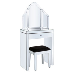 mini mirrored dressing table set by out there interiors ... mini mirrored dressing table set by out there interiors ...