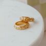 Eid Gift 18k Gold Plated Moon And Stars Celestial Ring, thumbnail 1 of 2