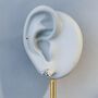 Sterling Silver Three Star Cluster Stud Earrings, thumbnail 4 of 8