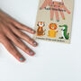 25 Character Fingernail Stickers, thumbnail 4 of 4