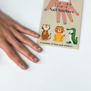 25 Character Fingernail Stickers, 4 of 4