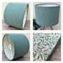 William Morris Willow Bough Lovat Blue Tweed Lampshades, thumbnail 10 of 10