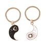 Pair Of Yin Yang Best Friend Keyrings, thumbnail 3 of 3