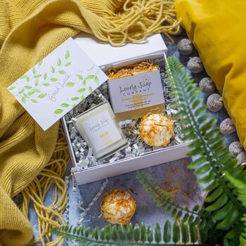Personalised Good Luck Pamper Box, 2 of 7