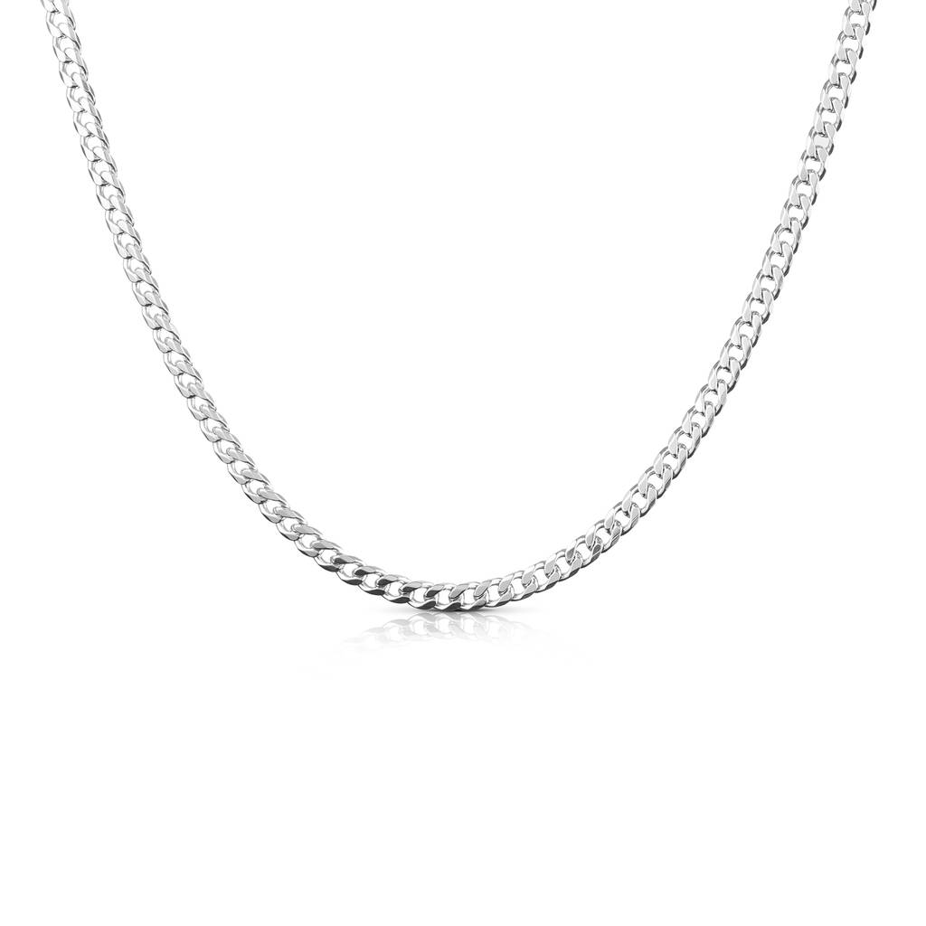 Iron Maiden 5mm Necklace In Silver By Kasun London