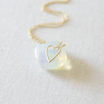 Gold Plated Heart Necklace, 6 of 6