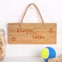 Personalised Pet Wooden Sign, thumbnail 1 of 4