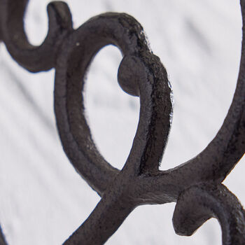 Ornate Black Scrolled Hanging Bracket, 4 of 5