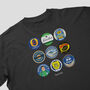 Everton Beer Mats Oversized T Shirt, thumbnail 6 of 10