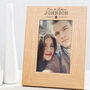 Wedding Images Engraved Personalised Photo Frame, thumbnail 1 of 4